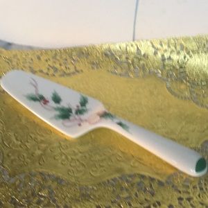 Vintage 1980s Mikasa Bone China Cake/Pie Server
